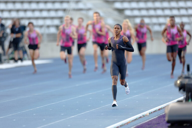 Faith Kipyegon 4-minute mile