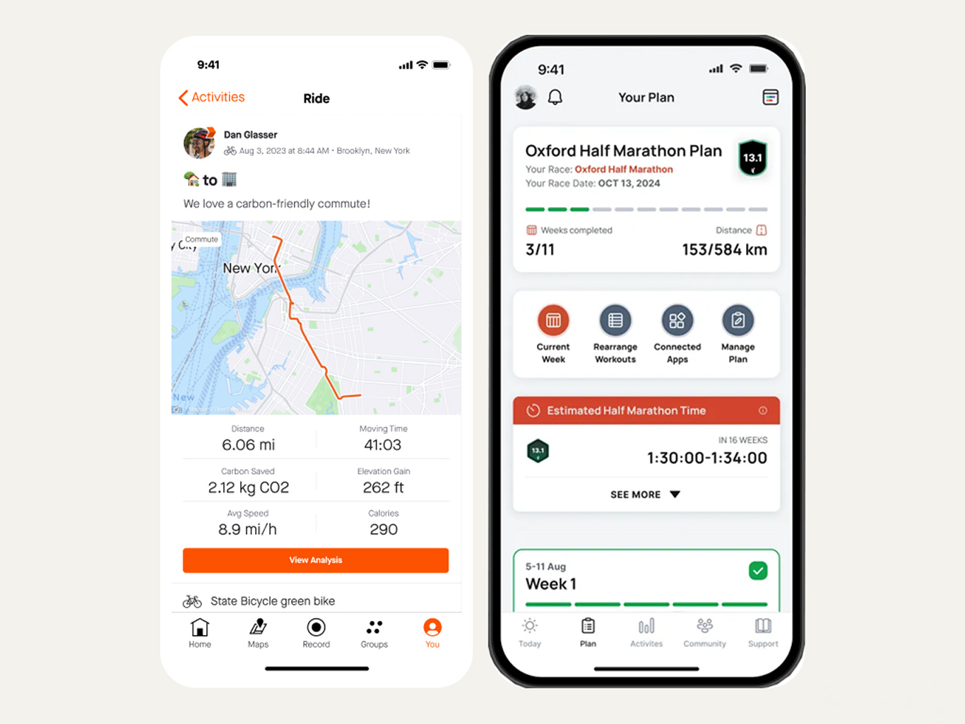 Strava and Runna
