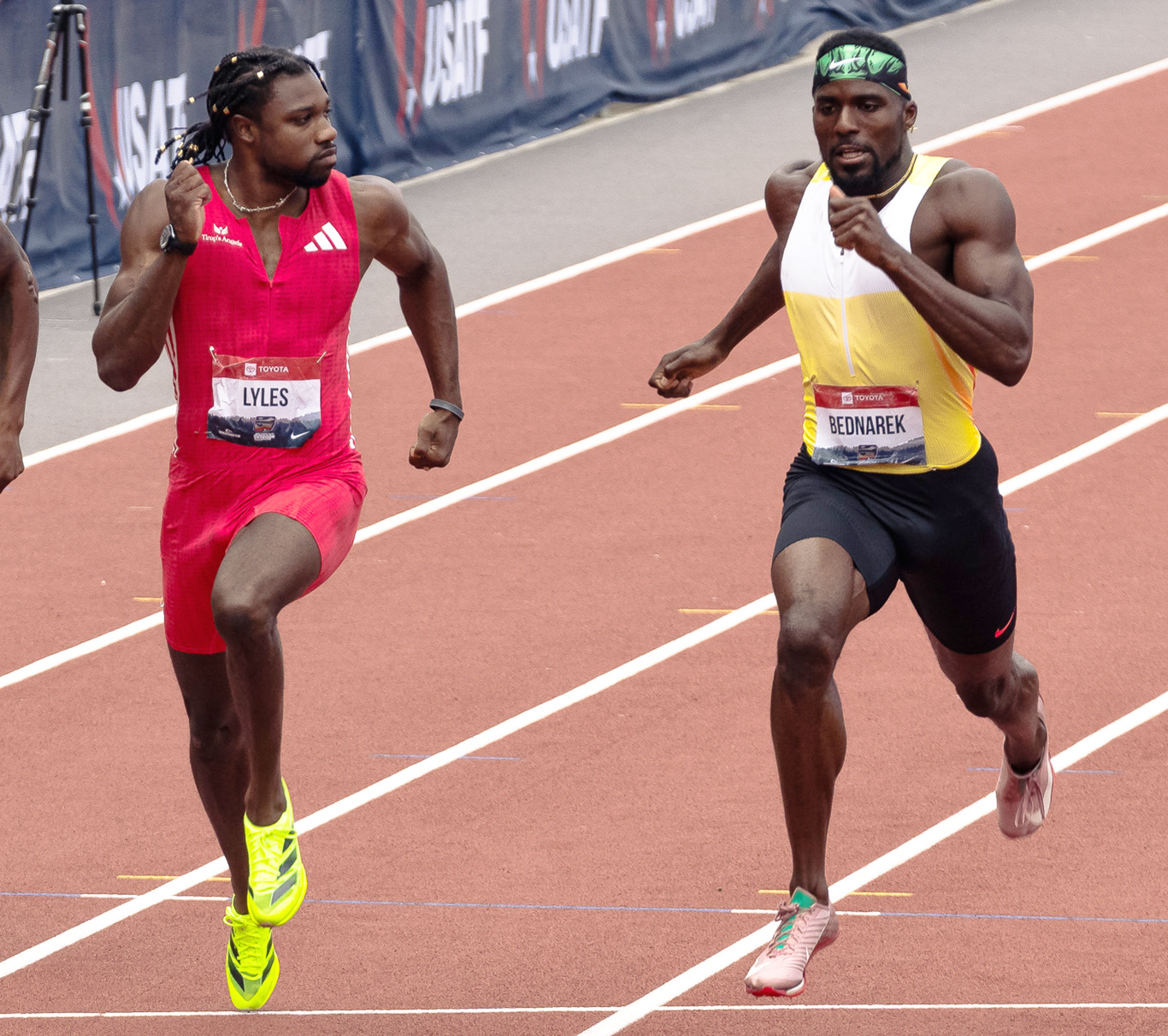 Noah Lyles And Kenny Bednarek