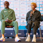 Eliud Kipchoge and Sifan Hassan