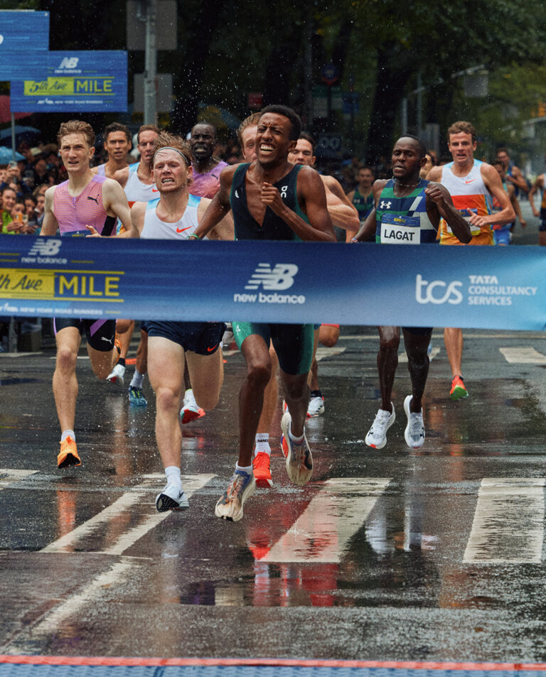 Yared Nuguse wins the Fifth Avenue Mile