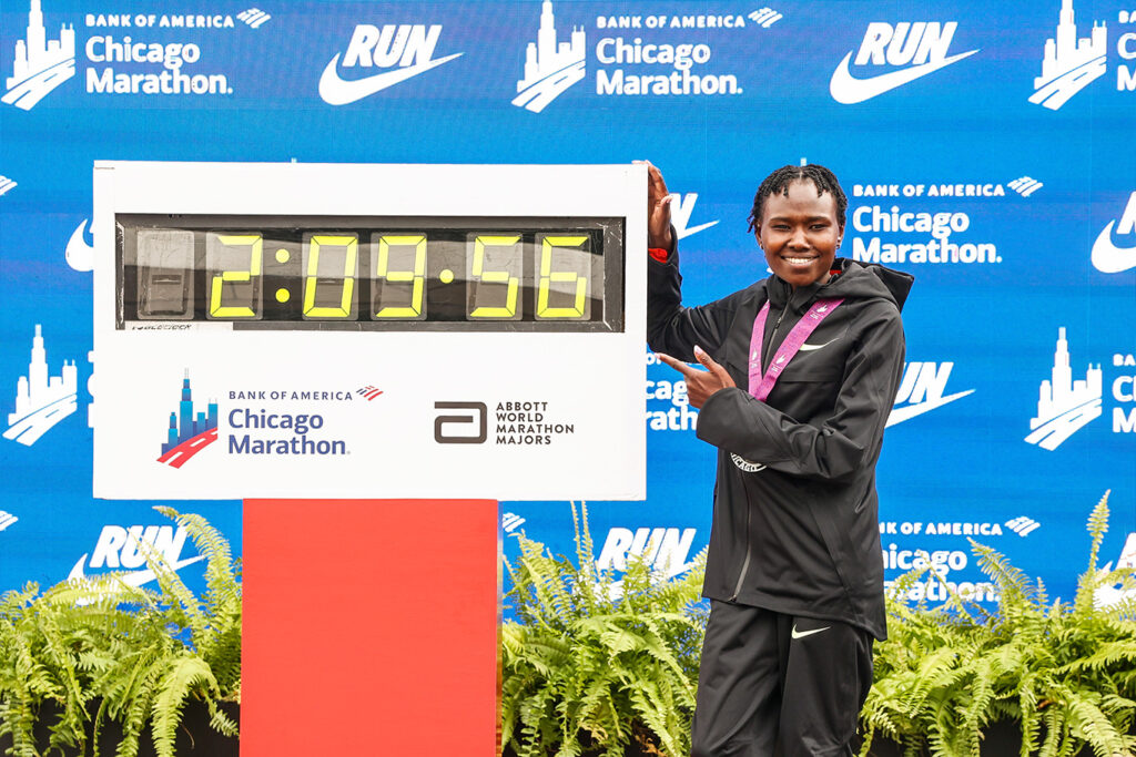 Ruth Chepngetich accepts three-year ban