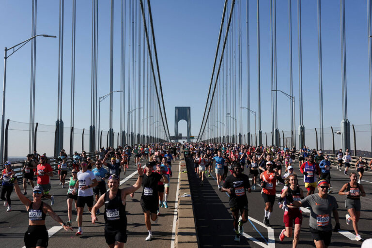 NYC Marathon finiser record