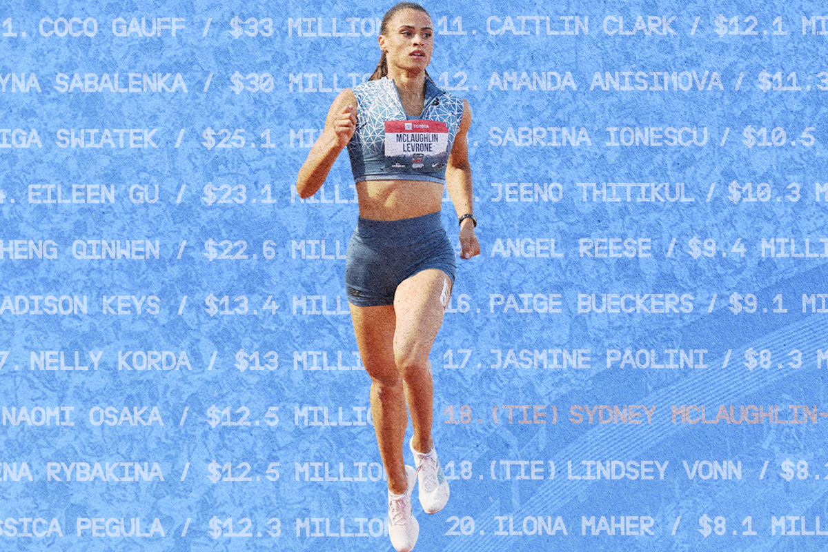 Sydney McLaughlin-Levrone makes the Forbes top earners list