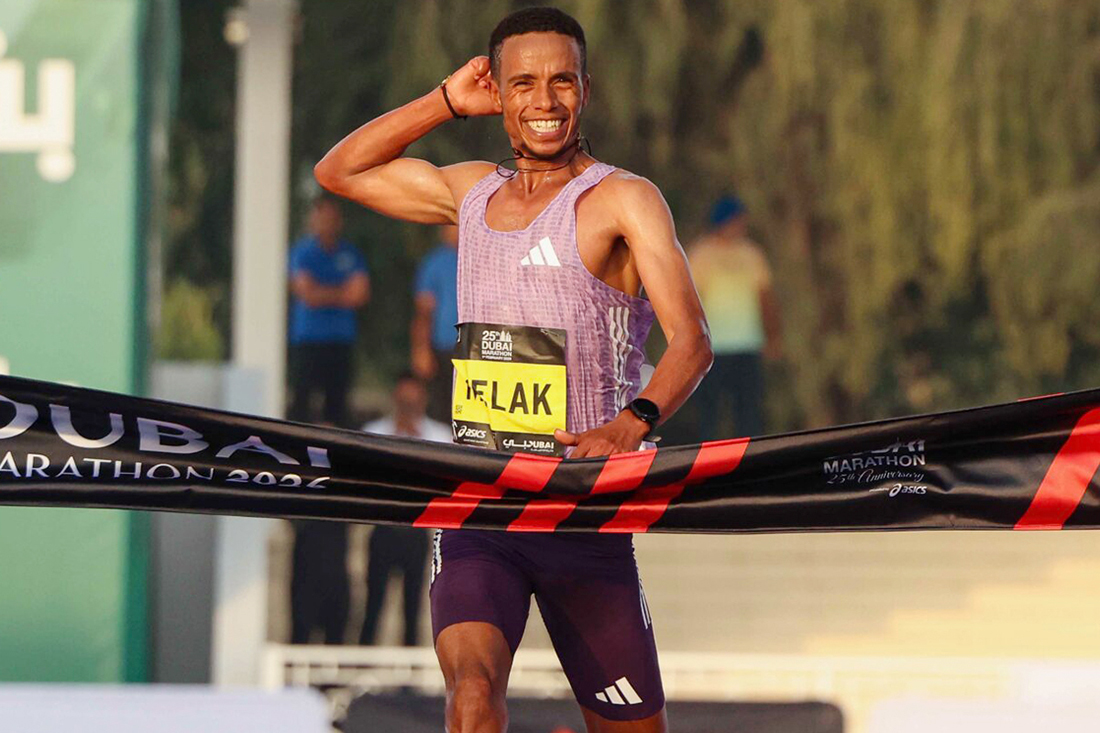 Melak surges late to win the Dubai Marathon as Dessie takes the women's race