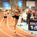 Femke Bol surges to a 1:59.07 Dutch record in her 800m debut
