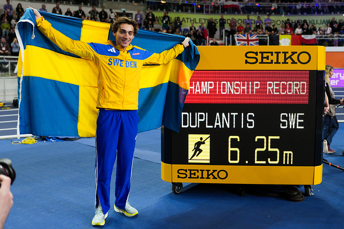 World Athletics Indoor Championships 2026: Duplantis leaps to gold, Ehammer gets heptathlon world record