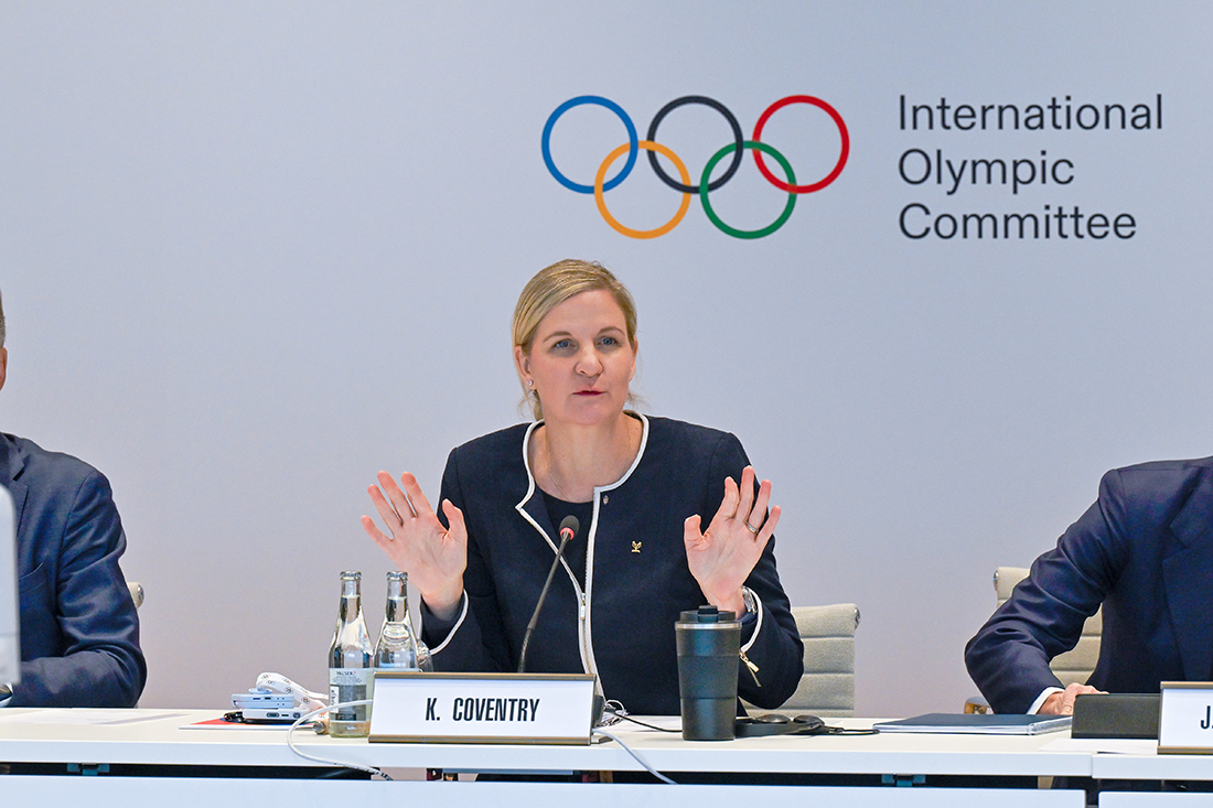 Olympic Committee announces transgender ban in women’s events starting with 2028 LA Games