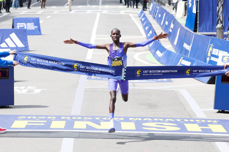 Korir and Lokedi dominate and defend their titles at the Boston Marathon